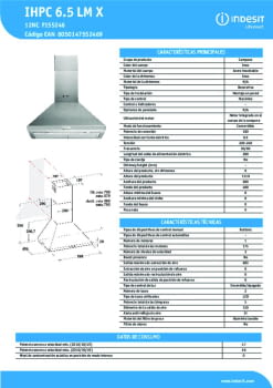 Ficha técnica INDESIT IHPC 6.5 LM X.pdf