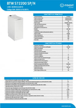 Ficha tecnica INDESIT BTW S72200 SP N.pdf