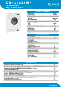 Ficha tecnica INDESIT BI WMIL 71252 EU N.pdf