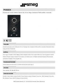 Ficha técnica SMEG PV332CN.pdf