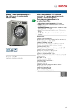 Lavadora Bosch WGG244FXES 9Kg – qubbos