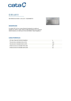Fitxa tècnica CATA 02130302