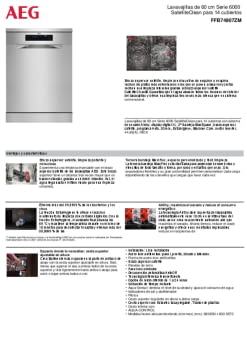 Ficha técnica AEG FFB74907ZM