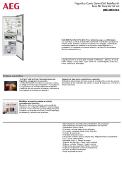 Fitxa tècnica AEG ORC6M481EX