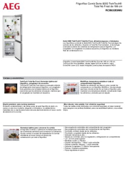 Fitxa tècnica AEG RCB632E9MU