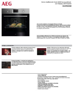 Ficha tecnica OU5PB40SM.pdf Ficha tecnica OU5PB40SM.pdf