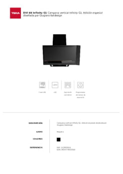 Fitxa tècnica TEKA 112930056