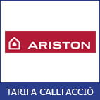 Tarifa ARISTON CALEFACCIO