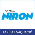 Tarifa NIRON EVAQUACIO