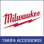 Tarifa Milwaukee Accessoris