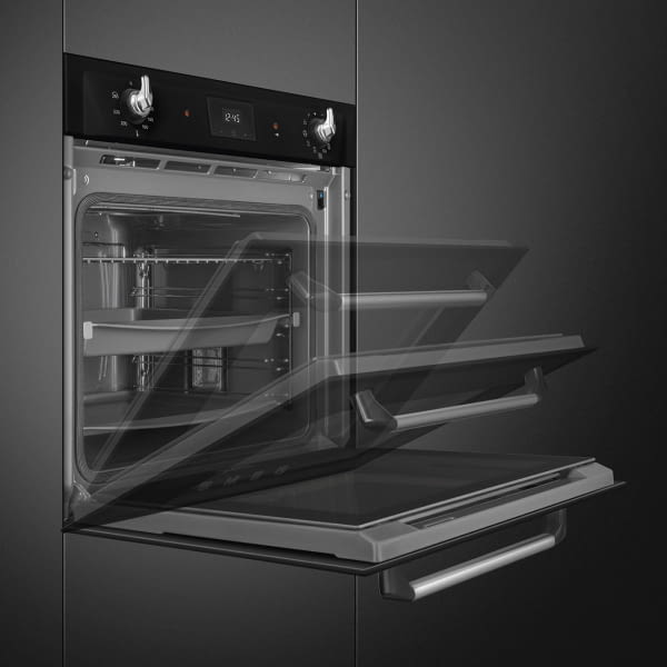 SMEG SOP6900TN HORNO PIROLITICO NEGRO A+ Victoria - 8
