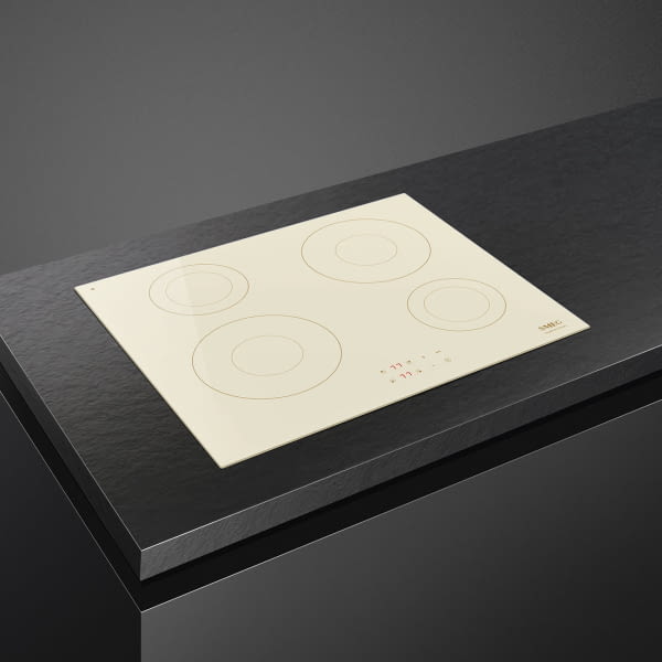 SMEG SI2641DP INDUCCION CREMA 4 ZONAS 60CM Colonial - 3