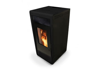 LIS8-7777-BLK - ESTUFA PELLET LIS 7,5KW NEGRA - EOSS - 2