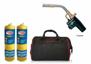 KIT SOPLETE + 2 BOTELLAS MAPPGAS + MALETA - 2