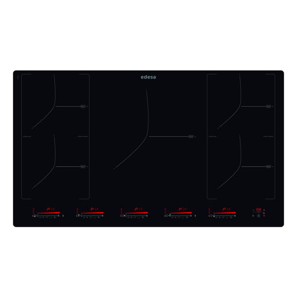 EDESA EIM-9530 R /A INDUCCION 90CM 5 ZONAS Slider Touch Control