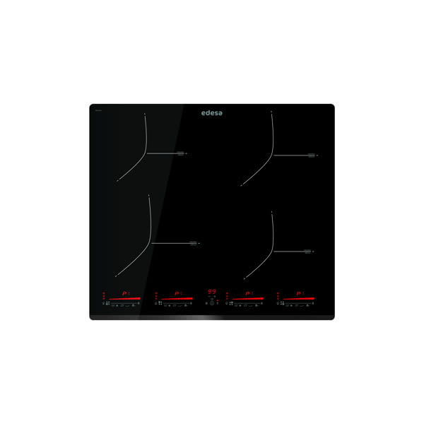 EDESA EIM-6422 B /A INDUCCION 60CM 4 ZONAS MAX 22CM Biselado frontal