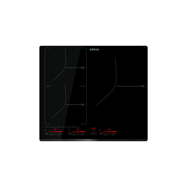 EDESA EIM-6331 HT BQ B /A INDUCCION 60CM 3 ZONAS Horizone