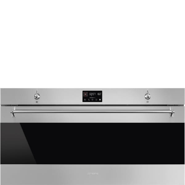 SMEG SFR9302TX HORNO ANCHO 90CM INOX A+ CLASICA VaporClean