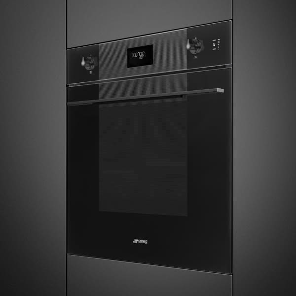 SMEG SO6101S2B3 HORNO VAPOR MULTIFUNCION CRISTAL NEGRO ABATIBLE LINEA A+ - 2