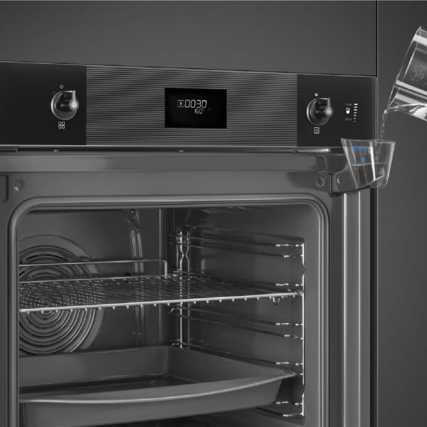 SMEG SO6101S2B3 HORNO VAPOR MULTIFUNCION CRISTAL NEGRO ABATIBLE LINEA A+ - 3