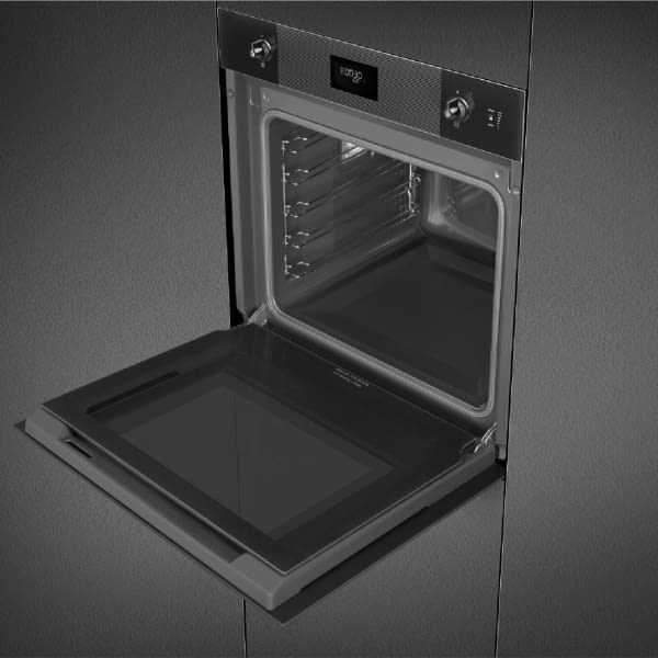 SMEG SO6101S2B3 HORNO VAPOR MULTIFUNCION CRISTAL NEGRO ABATIBLE LINEA A+ - 7
