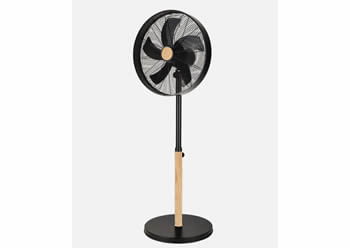 210641088 - VENTILADOR DE PEU FALCON NEGRE/HAYA - FABRILAMP - 2