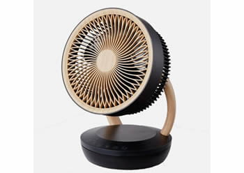 236171088 - VENTILADOR SOBRETAULA RUISEÑOR NEGRE/HAYA - FABRILAMP - 2