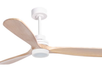 VT1126 - VENTILADOR SOSTRE PONIENTE 18W FUSTA/NIQUEL CCT - ECOLUX - 2