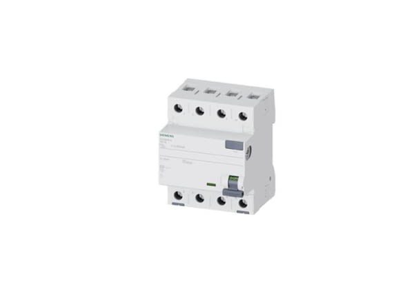 5SV4646-0 - INTERRUPTOR DIFERENCIAL 5SV 70MM CLASSE AC 4 POLS 63A 300MA – SIEMENS