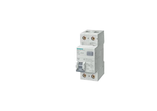 5SU1356-1KK25 - INTERRUPTOR DIFERENCIAL COMBINAT 2 MOD. TIPUS AC P=70MM 30MA 6KA 1P+N - SIEMENS