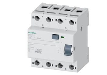 5SV3345-6 - INTERRU DIFERENCIAL, DE 4 POLS, TIPUS A, IN: 125 A, 30 MA, UN AC: 400 V 5SV33 - SIEMENS - 2
