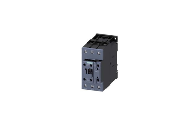 3RT2038-1AL20 - CONTACTOR 3 POLS S2 37KW/400V 80A AC-3 1NA+1NC 230 VAC CONEX. CARGOL – SIEMENS