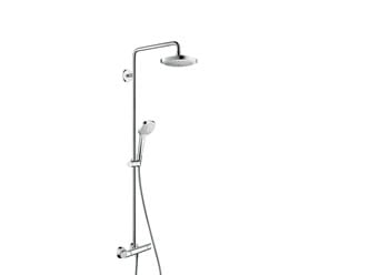 27256400 - THERMOSTATIC SHOWER COLUMN CROMA SELECT E 180 2JET BL./CR. - HANSGROHE - 3