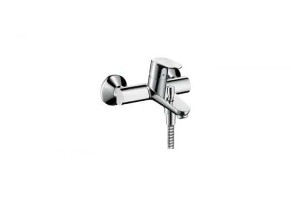 31940000 - B-D BATHROOM-SHOWER TAP SEEN FOCUS AND CHROME AUTO INVERSE - HANSGROHE