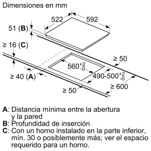 BALAY 3EB865FR INDUCCION 60CM 3 ZONAS MAX 28CM EasyTouch - 2