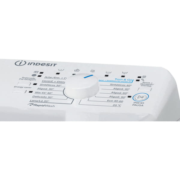 INDESIT BTW S72200 SP/N LAVADORA CARGA SUPERIOR 7KG 1200RPM E Extra Wash - 2