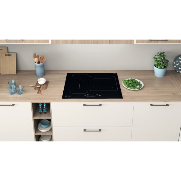 INDESIT IB 44Q60 NE INDUCCION 60CM 3 ZONAS MAX 30CM Control Touch - 5