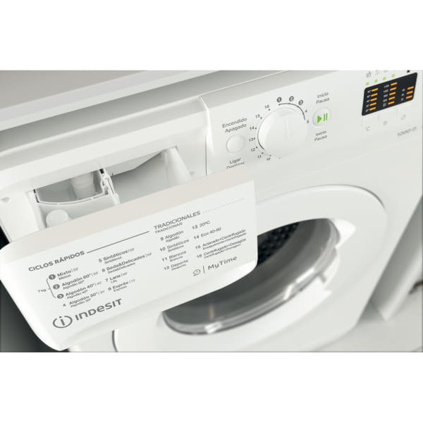 INDESIT MTWA 71252 W SPT LAVADORA BLANCA 7KG 1200RPM E Keylock - 9