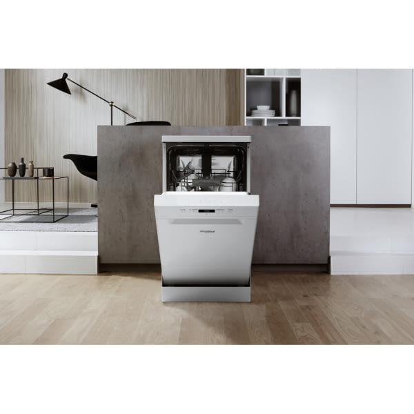 WHIRLPOOL WSFC 3M17 LAVAVAJILLAS BLANCO 45CM 10 SERVICIOS 47dB F 6th Sense - 5