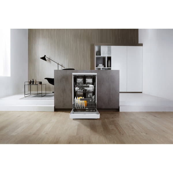 WHIRLPOOL WSFC 3M17 LAVAVAJILLAS BLANCO 45CM 10 SERVICIOS 47dB F 6th Sense - 7