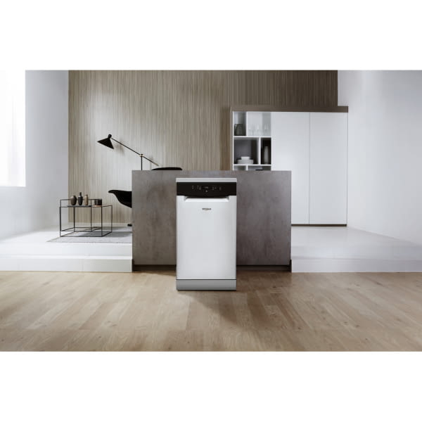 WHIRLPOOL WSFC 3M17 X LAVAVAJILLAS INOX 45CM 10 SERVICIOS 47dB F 6th Sense - 6