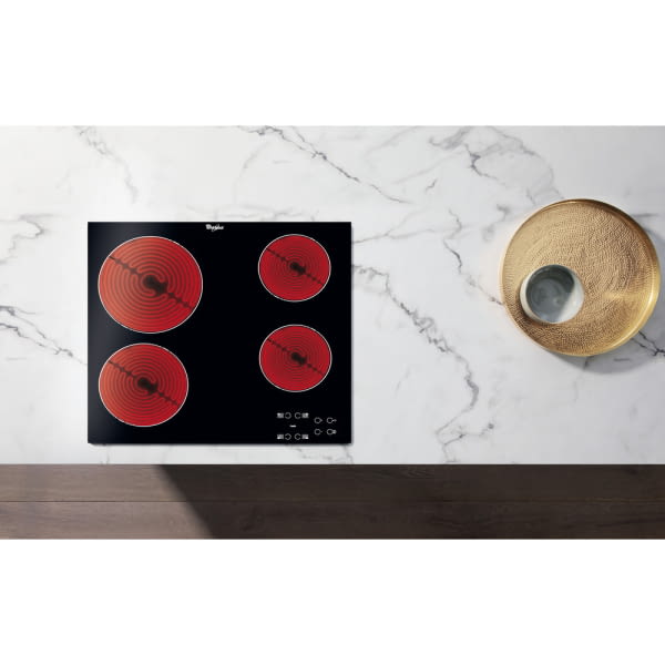 WHIRLPOOL AKT 8090/NE VITROCERAMICA 60CM 4 ZONAS MAX 21CM Separate - 2