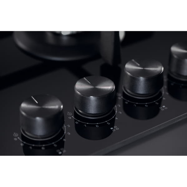 WHIRLPOOL GOWL 628/NB PLACA CRISTAL NEGRO GAS 60CM 4 Fuegos - 6