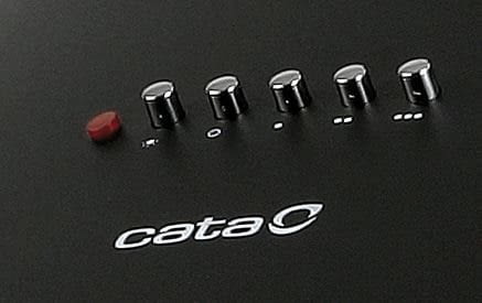 CATA Q 900 BK CAMPANA NEGRO 90CM 645M3/H C Motor M3R - 2