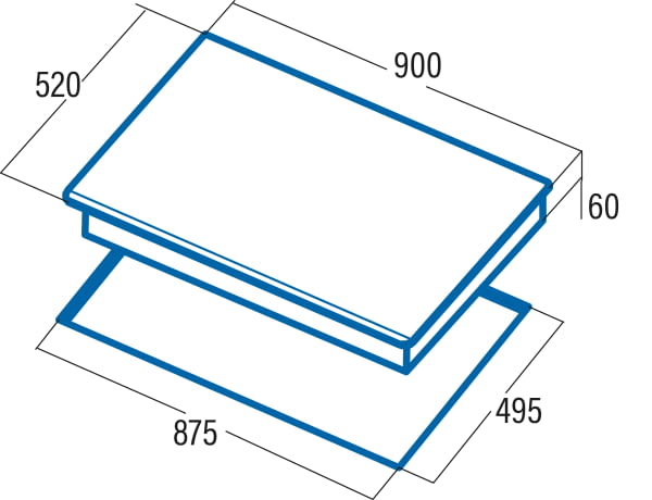 CATA IDF 9012 PRO BK INDUCCION CAN ROCA 90CM 4 ZONAS MAX 30CM Fast&Precise - 3