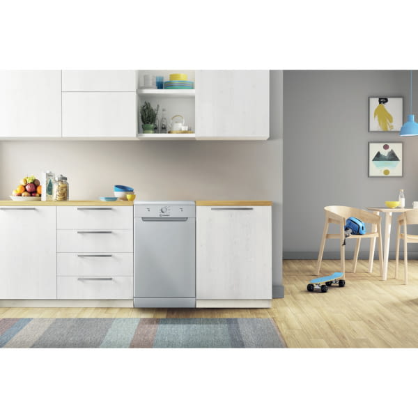 INDESIT DSFE 1B10 S LAVAVAJILLAS INOX 45CM 10 SERVICIOS 51dB F Temporizador de retraso - 2