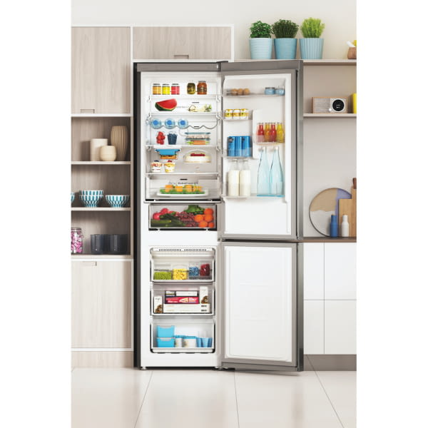 INDESIT INFC9 TI22X COMBI GRIS FROST FREE 202X59.6CM E MutliFlow - 10