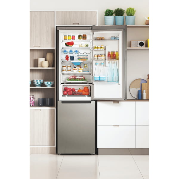 INDESIT INFC9 TI22X COMBI GRIS FROST FREE 202X59.6CM E MutliFlow - 12