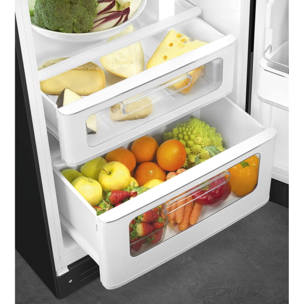 SMEG FAB30RBL5 FRIGORIFICO 2 PUERTAS NEGRO CICLICO NO FROST 172X60,1X72,8CM D 50's Style - 7