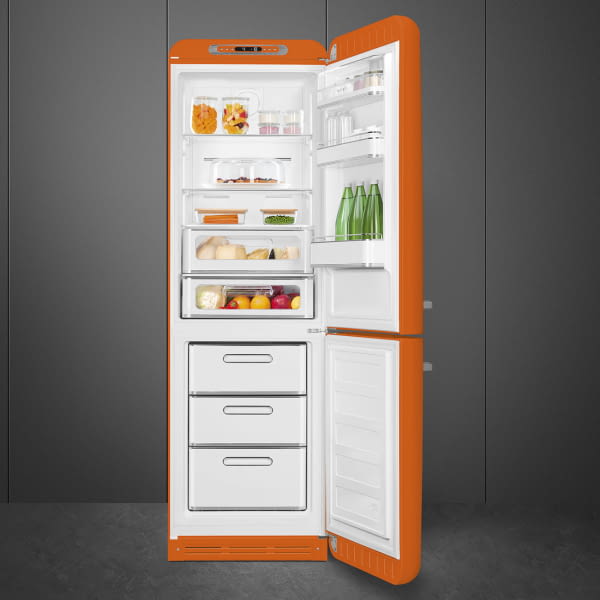 SMEG FAB32ROR5 COMBI NARANJA NO FROST 196,8X60,1CM D 50's Style - 7